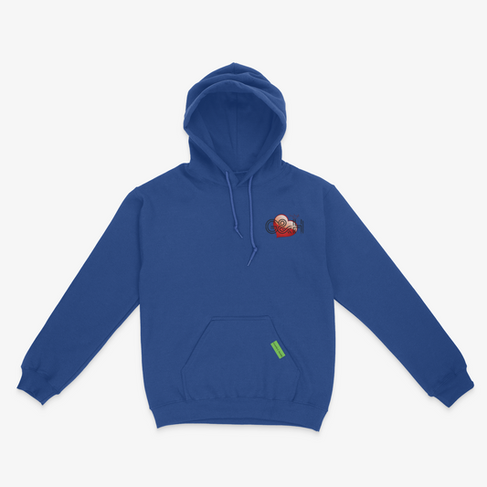 G&H Royal Blue 'Red Heart' EXCLUSIVE Unisex Hoodie