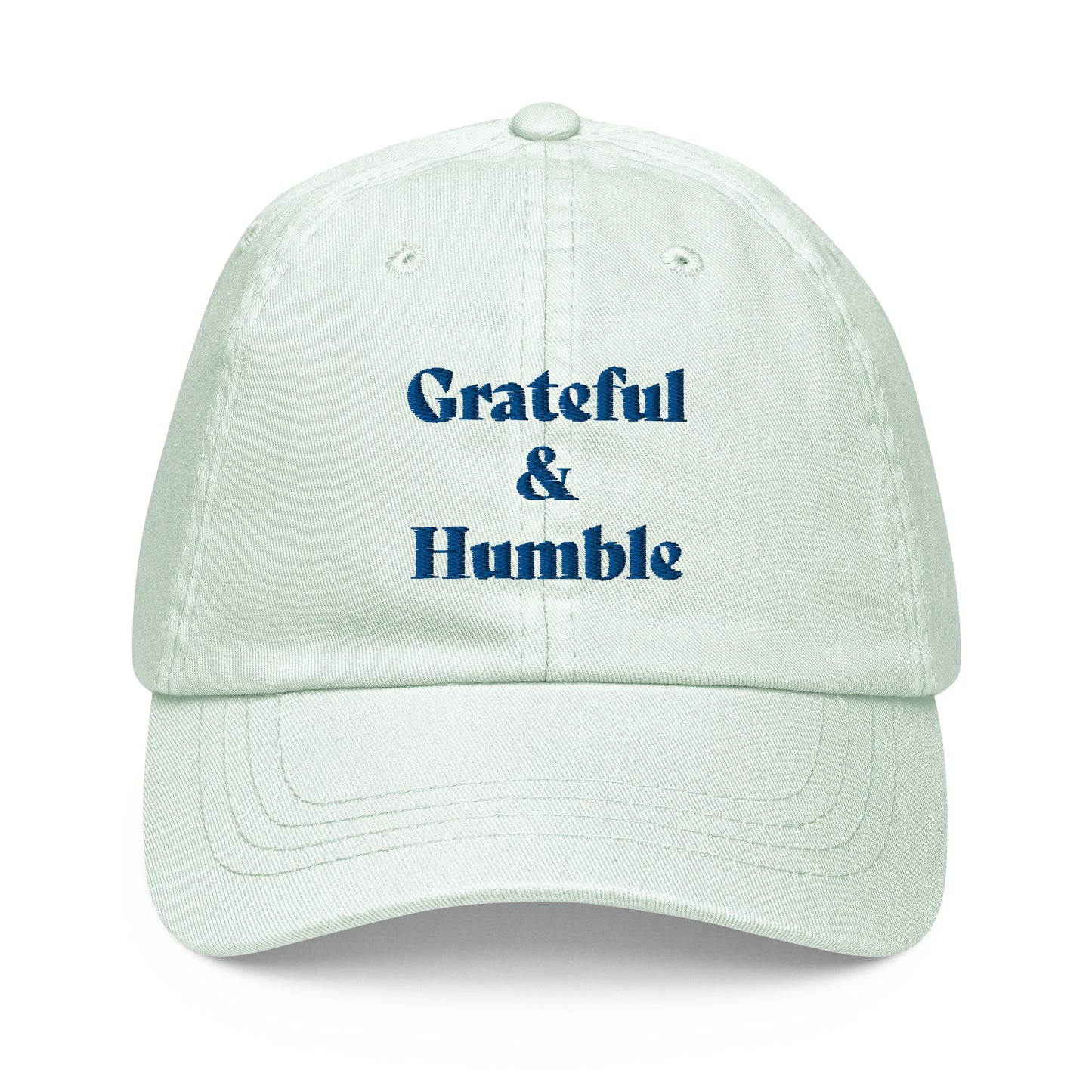 Grateful and Humble Pastel Baseball Hat