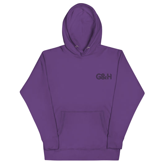 G&H Logo Embroidered Unisex Hoodie